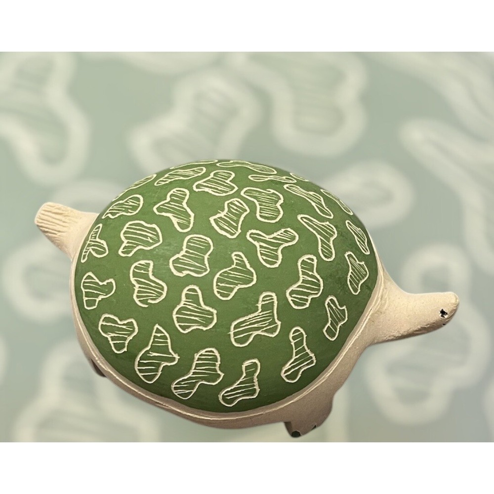 Mata Ortiz Pottery Cindy Ponce Turtle Effigy Fine‎ Folk Art Ceramic Clay Mexico